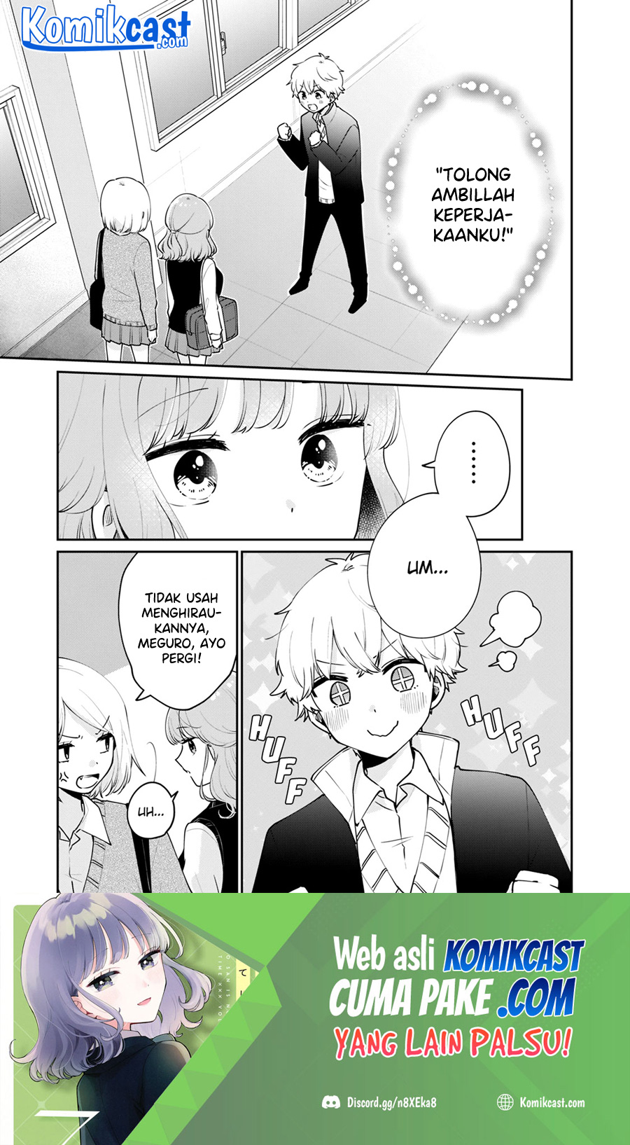 It’s Not Meguro-san’s First Time Chapter 54 Bahasa Indonesia